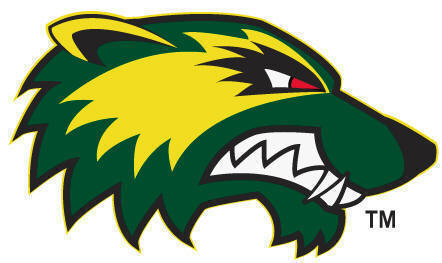 Utah Valley Wolverines 1999-2007 Secondary Logo vinyl decal